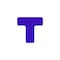 5S Supplies 5S Corner Markers, 2 in W., 6 in L., 0.003 in Thickness, 25 PK VST-ROUND-BLUE - alternate 1
